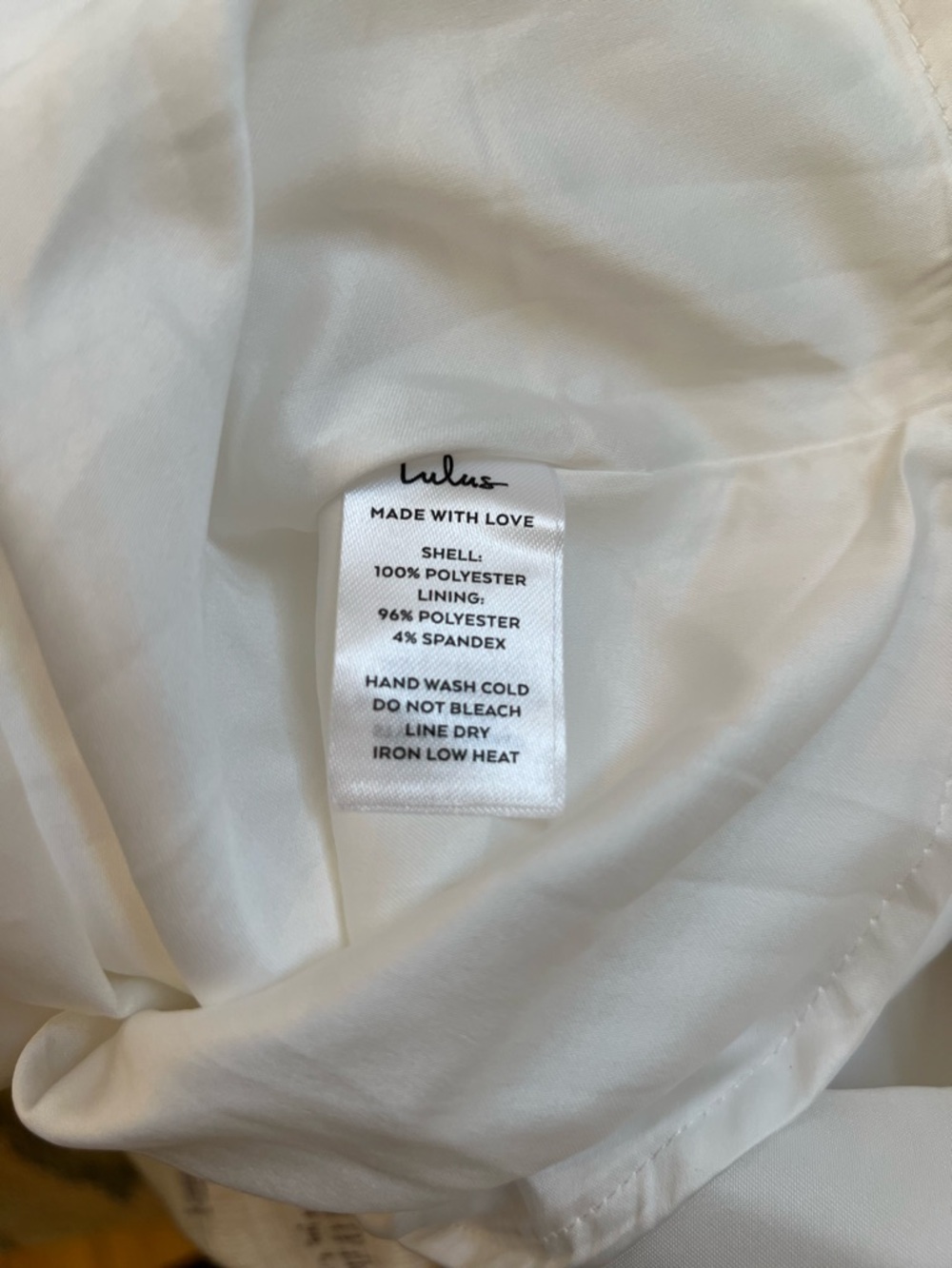 Lulus Modern Adoration White Satin Backless Maxi Dress Size S NWT - Picture 10 of 10